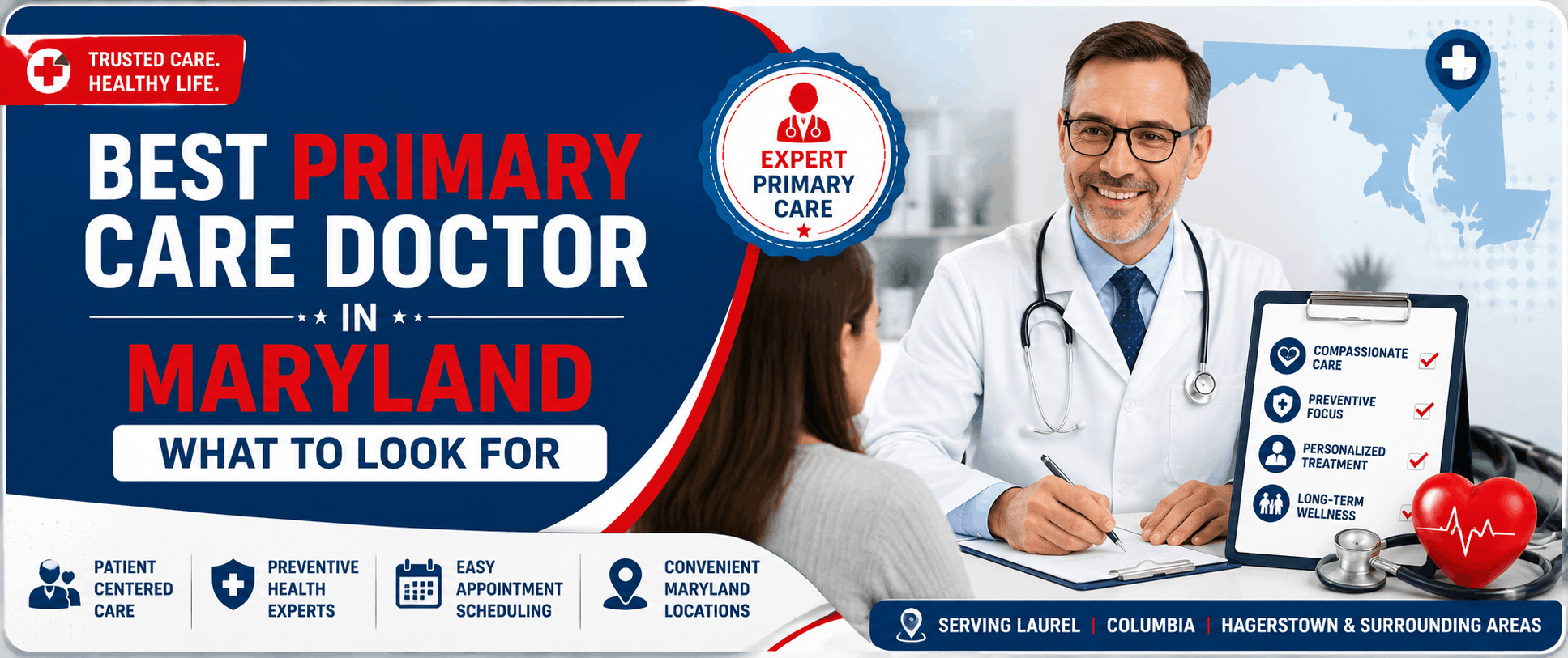 Best Primary Care Doctor in Maryland: What to Look For