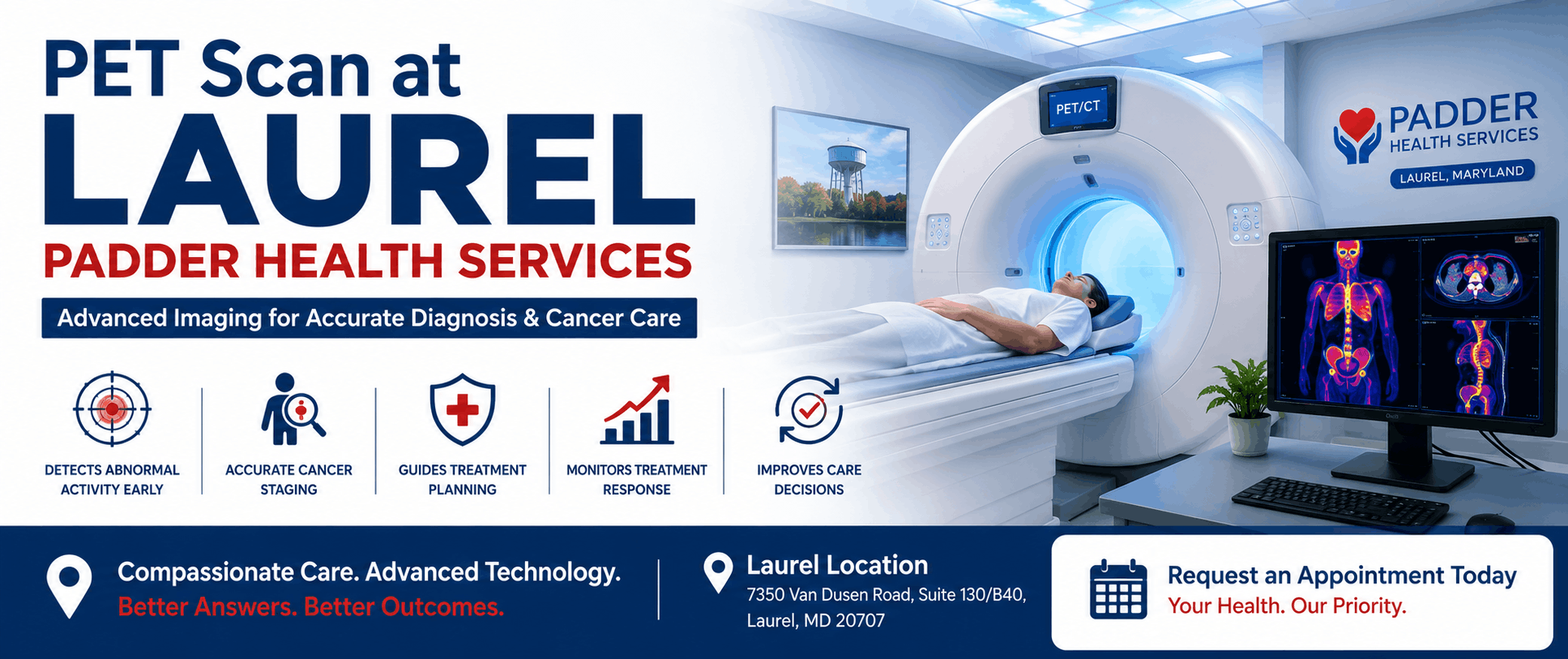 PET Scan in Laurel, MD | Advanced Imaging & Cancer Care